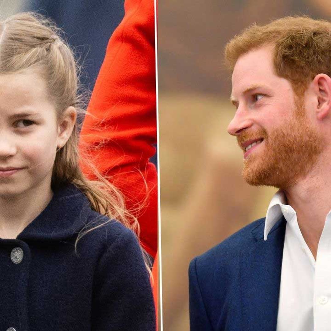 Prince Harry and Princess Charlotte share endearing moment at Queen's funeral
