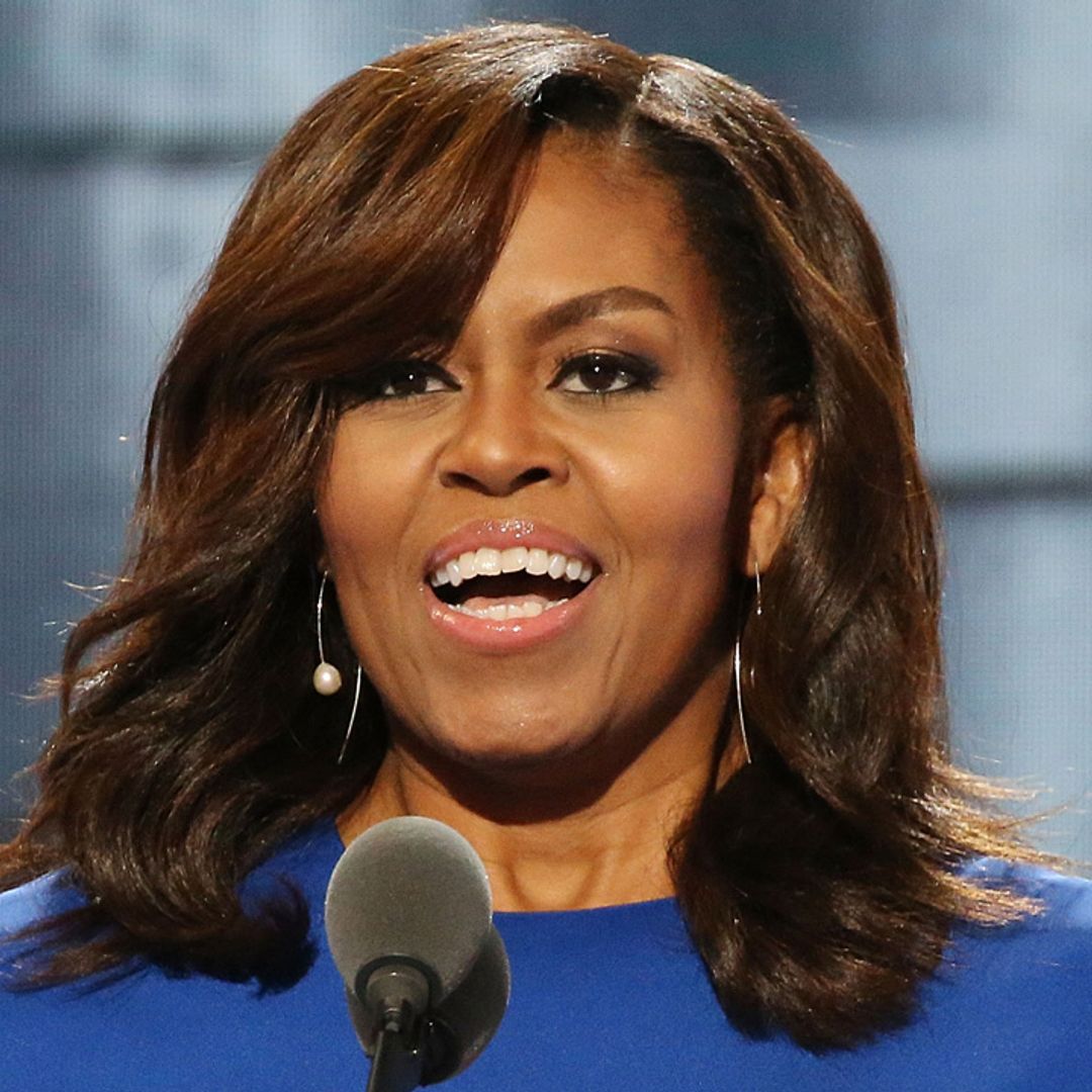 Michelle Obama debuts new hairstyle and unexpected outfit - and wow!