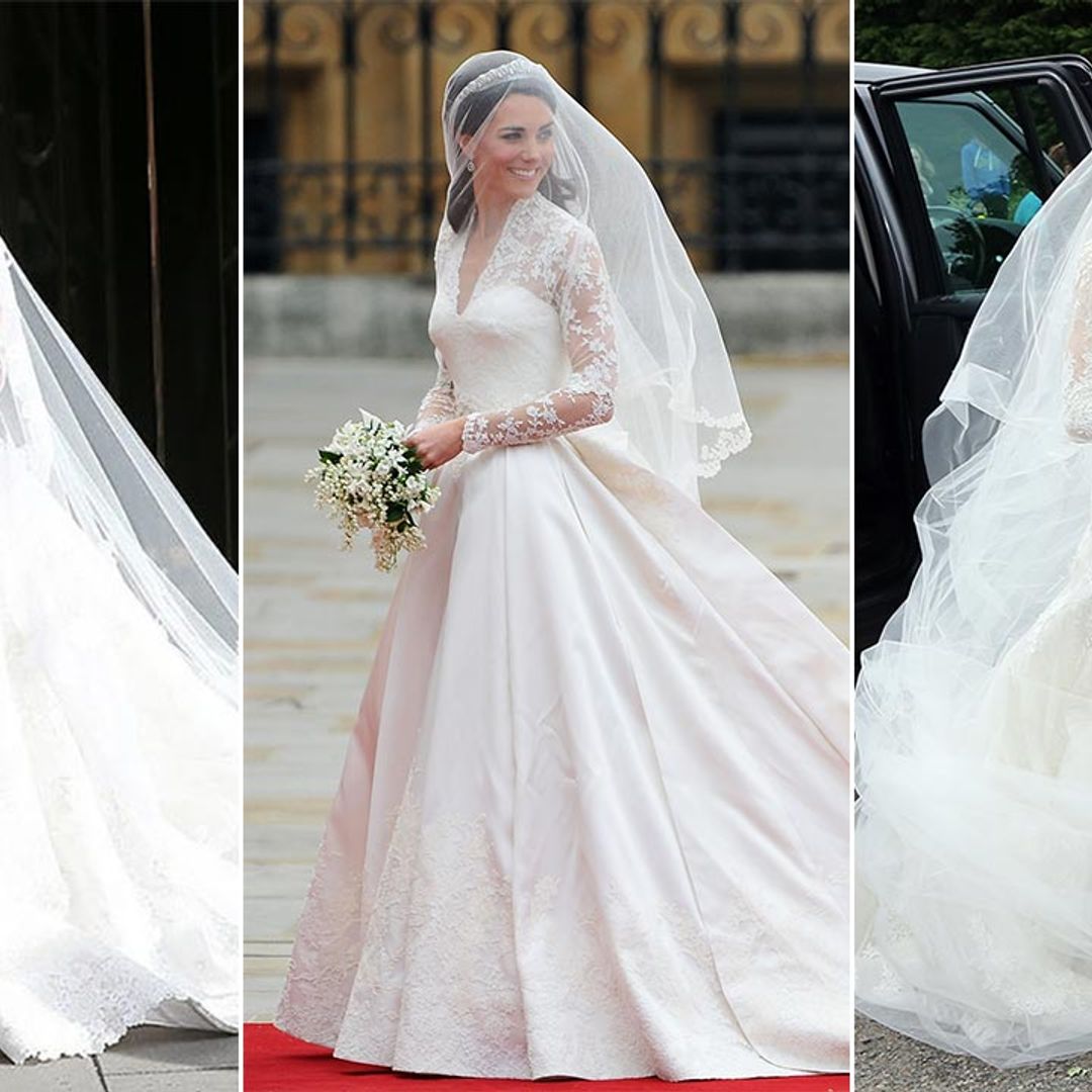 7 celebrity brides and their Kate Middleton inspired wedding dresses