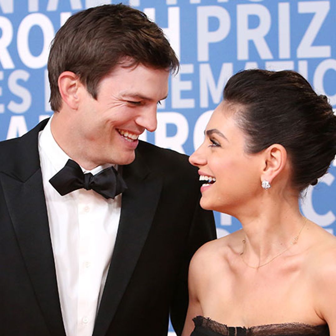 Mila Kunis and Ashton Kutcher make their first red carpet appearance together