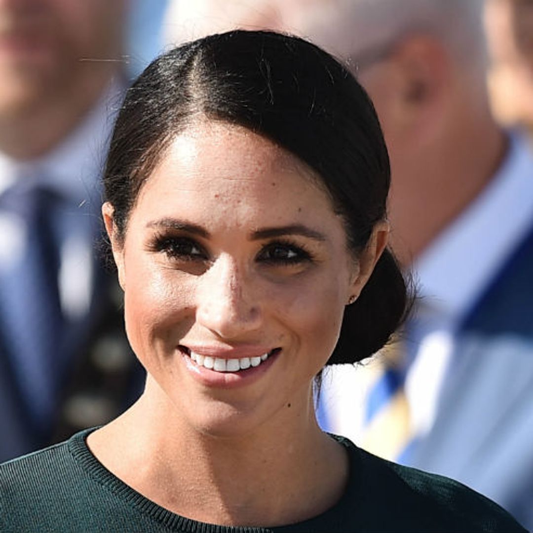 Meghan Markle pays tribute to Ireland in green as she joins Prince Harry for their first overseas tour as a married couple