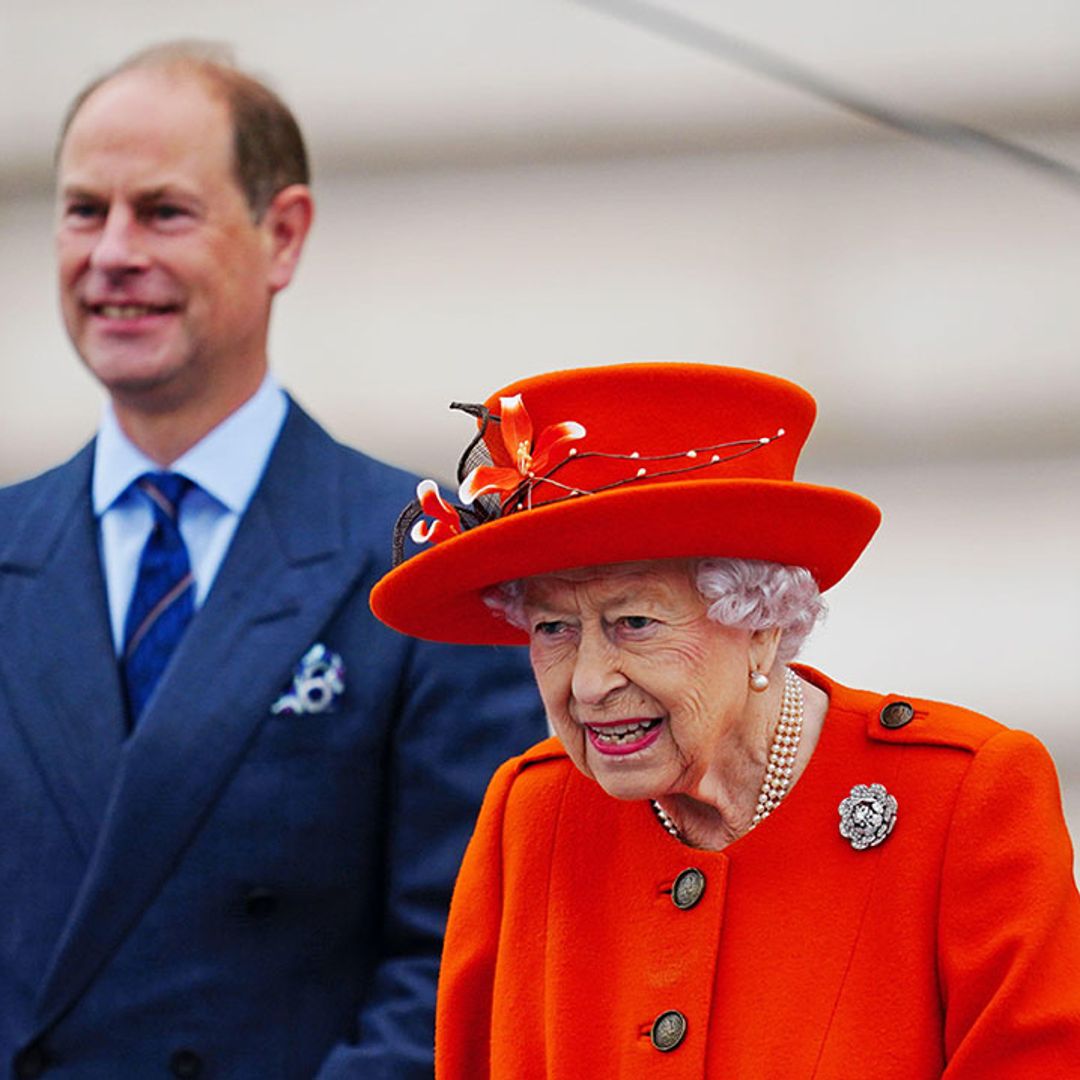 The Queen returns to Buckingham Palace for joint outing with Prince Edward - best photos