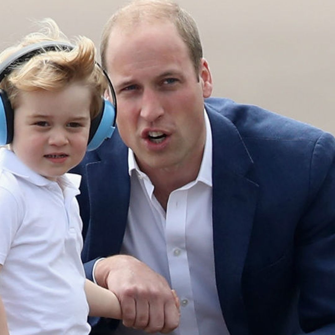 Prince William jokes that he doesn’t get a lot of peace with noisy Prince George