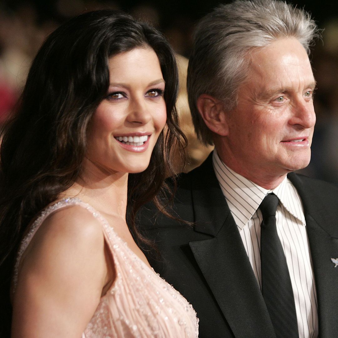 Catherine Zeta-Jones' $140k veil goes on forever in must-see wedding photos