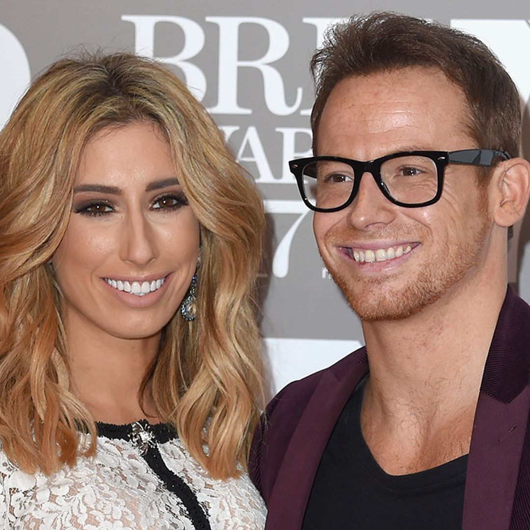 Stacey Solomon and baby Rex can't wait to be reunited with Joe Swash in sweet new snap 