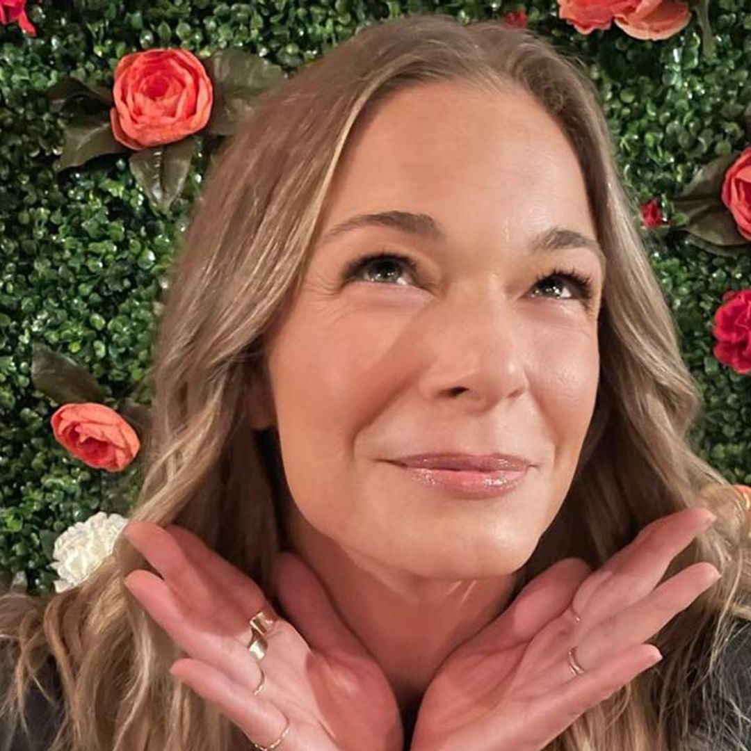 LeAnn Rimes captivates fans in flirty sheer white dress