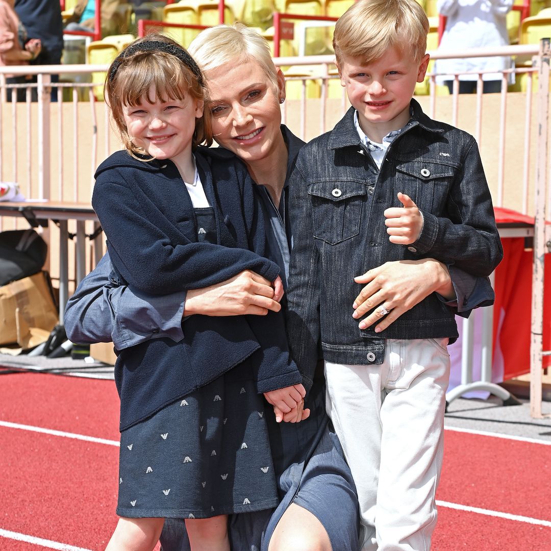 7 times Princess Charlene twinned with mini-me twins Princess Gabriella and Prince Jacques