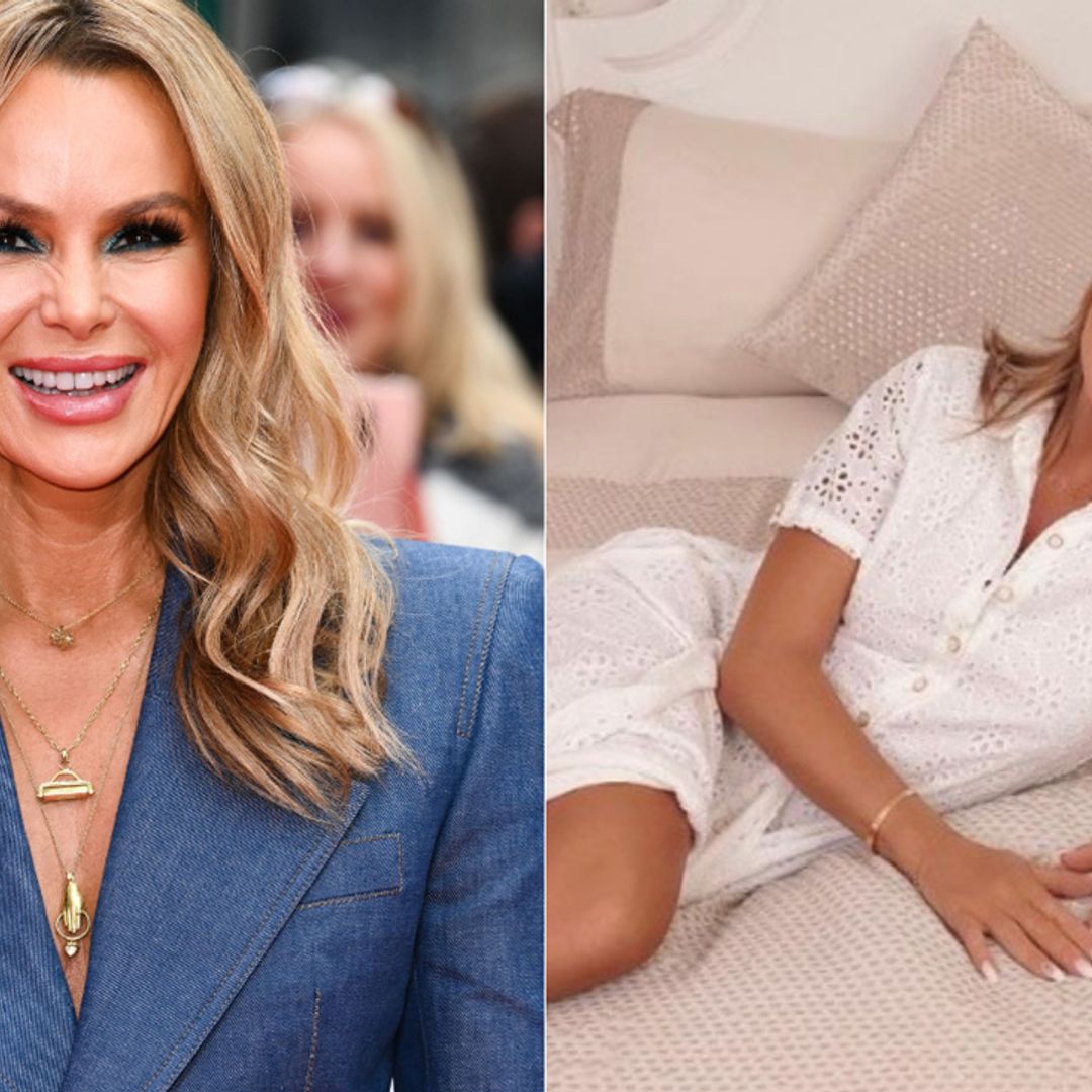 Amanda Holden's glam boudoirs with husband Chris are picture perfect