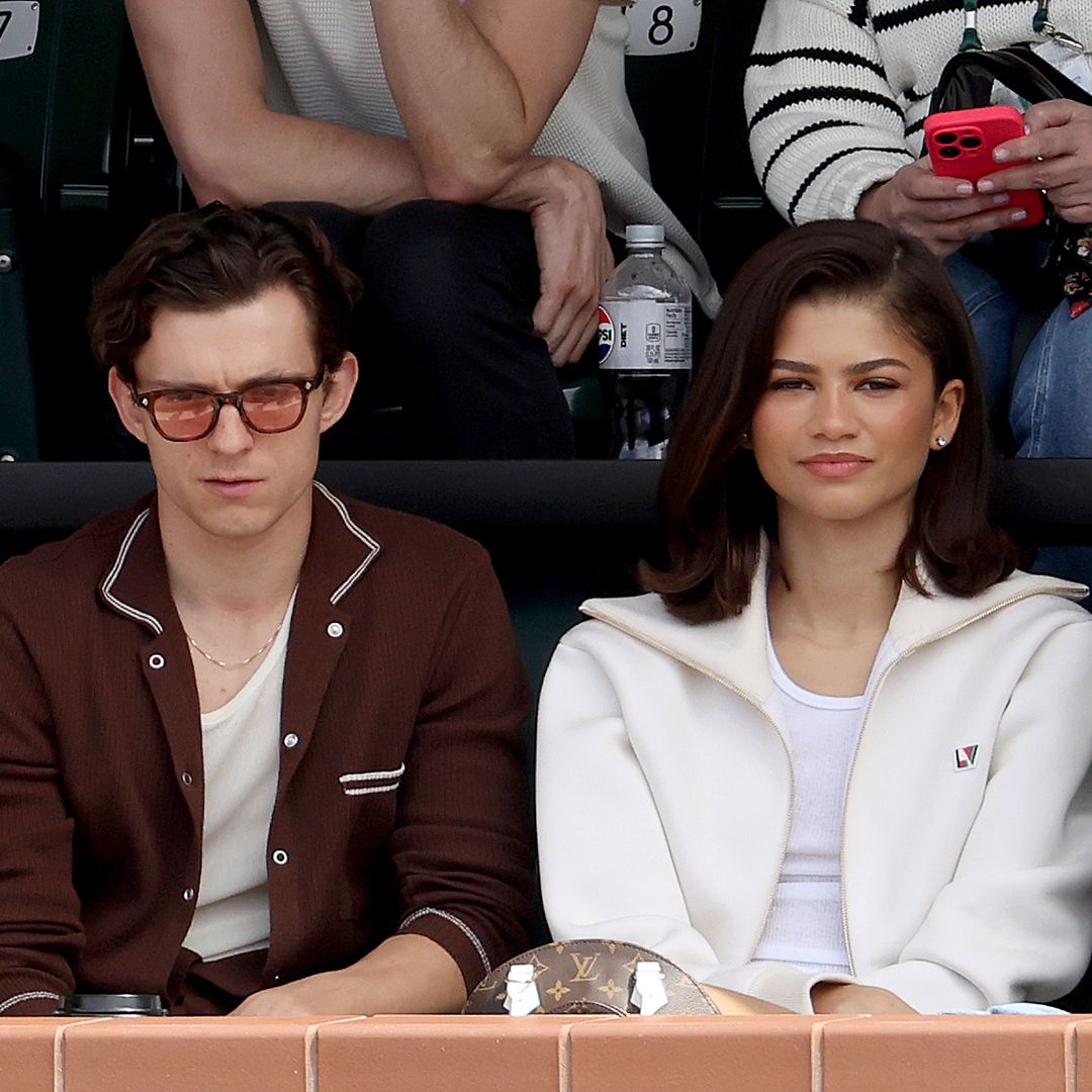 Tom Holland and Zendaya made for a stylish pair in the crowd 