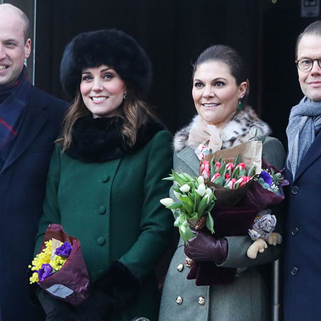 The one thing Prince William and Kate have started doing since touring Sweden – watch video