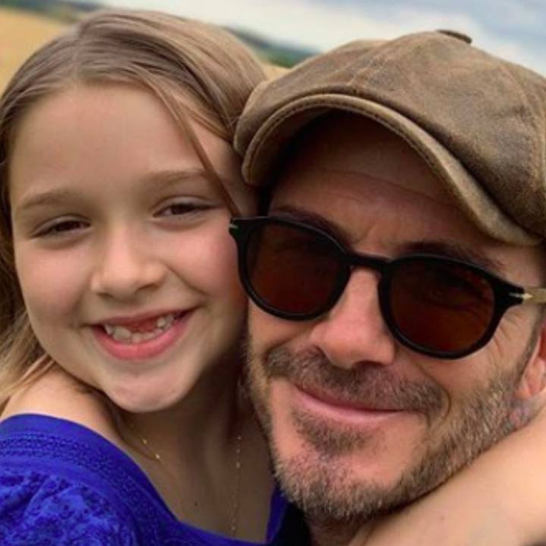David Beckham is dad goals as he faces new challenge for daughter Harper