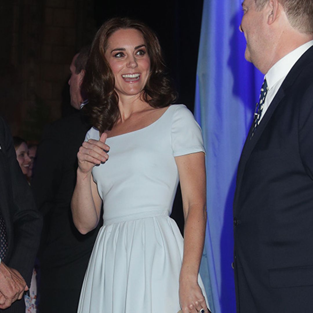 Duchess Kate turns heads in light blue at Natural History Museum