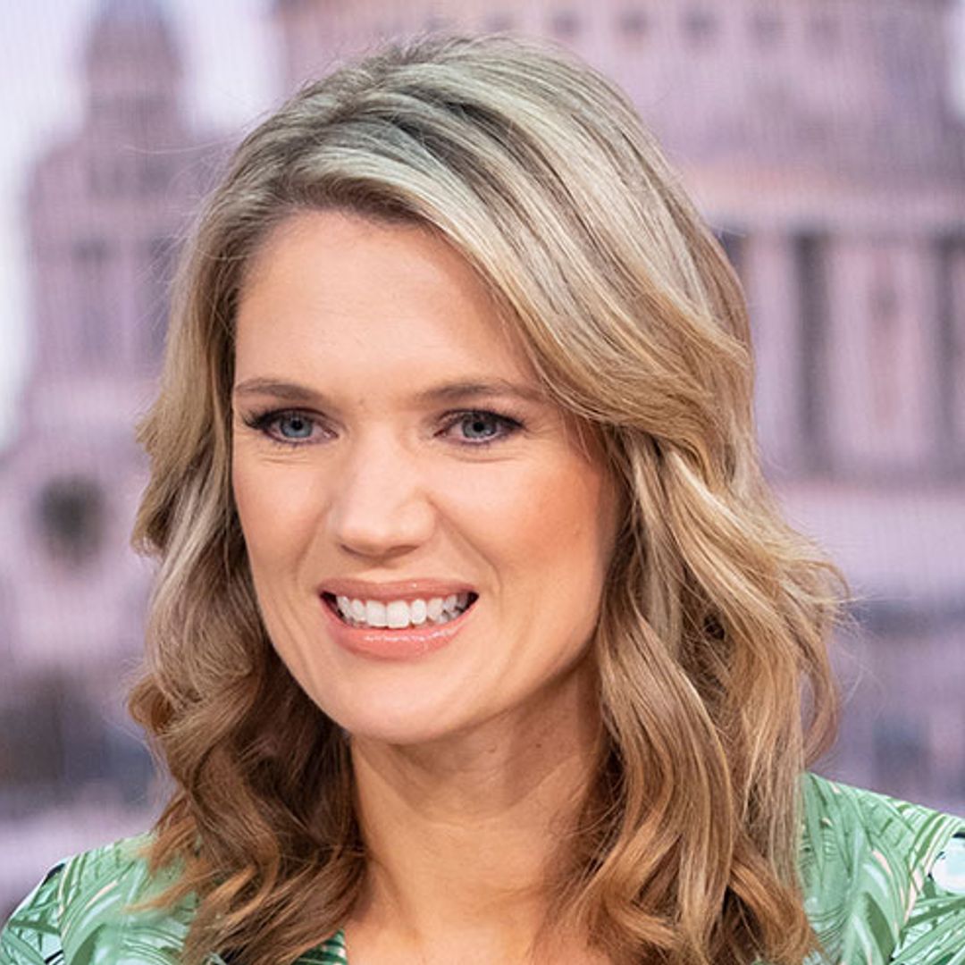 Charlotte Hawkins' palm-print dress is royally approved – AND it's a high street steal