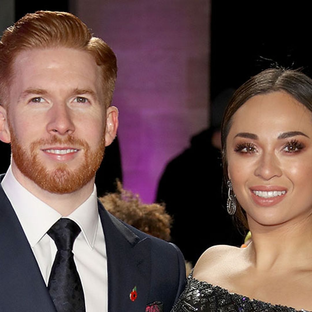 Strictly's Katya and Neil Jones put on a united front for the first time since 'kiss-gate' scandal