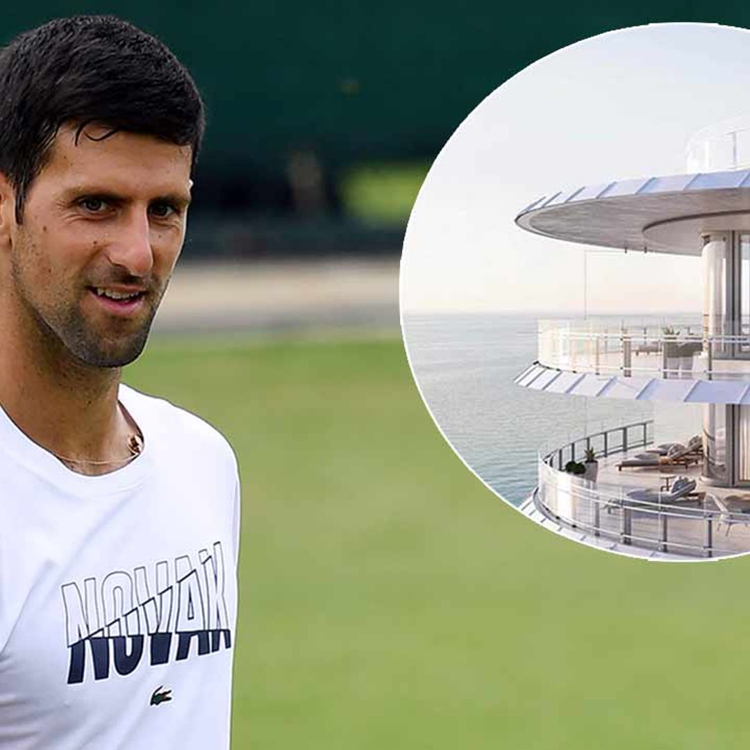 Inside Wimbledon 2019 player Novak Djokovic's stunning beachfront Miami home