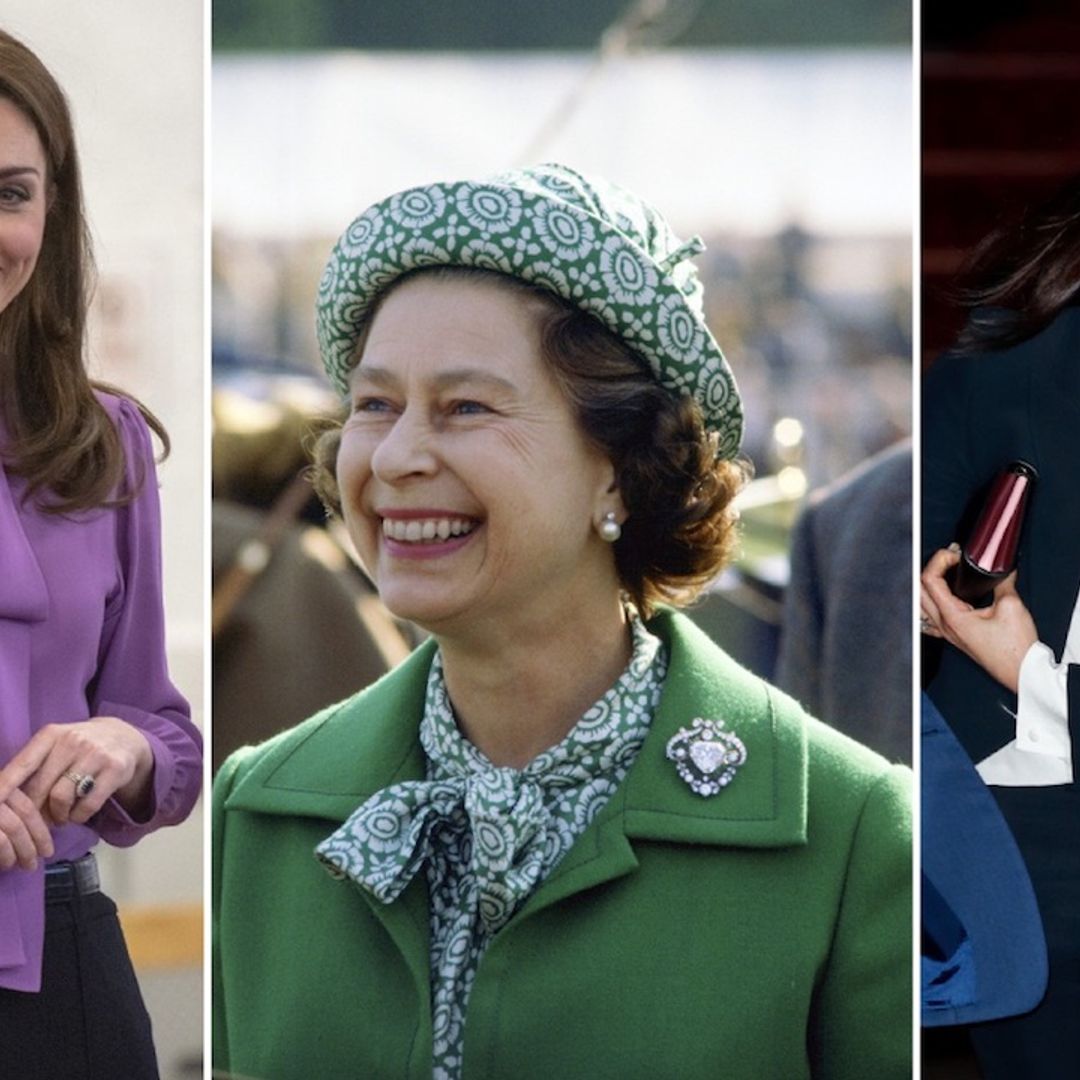 Is this the ultimate royal fashion staple? Duchesses Kate, Meghan and more in chic pussy bow blouses
