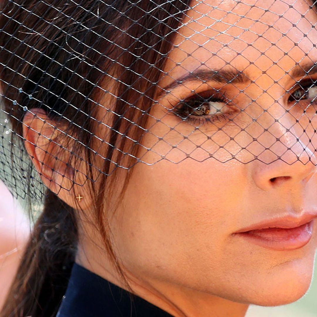 Victoria Beckham shows off an impressive tan in the best beach outfit ever