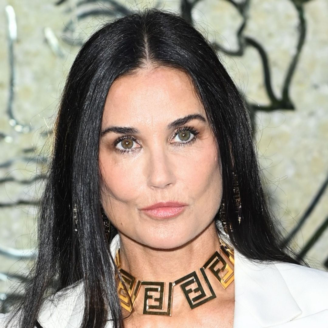 Demi Moore unveils new collaboration as she poses poolside in a bikini