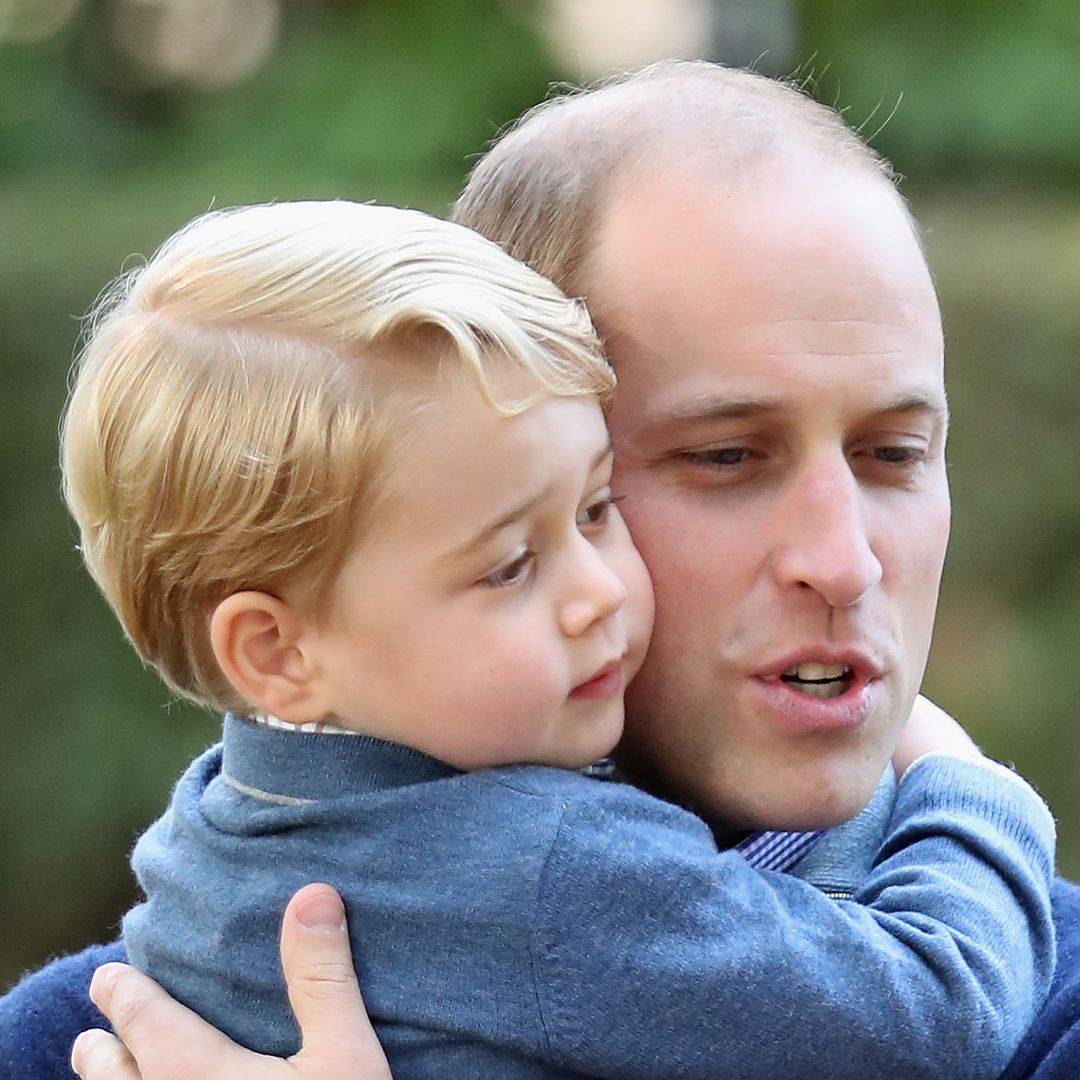 Prince William and Prince George are identical in sweet photos