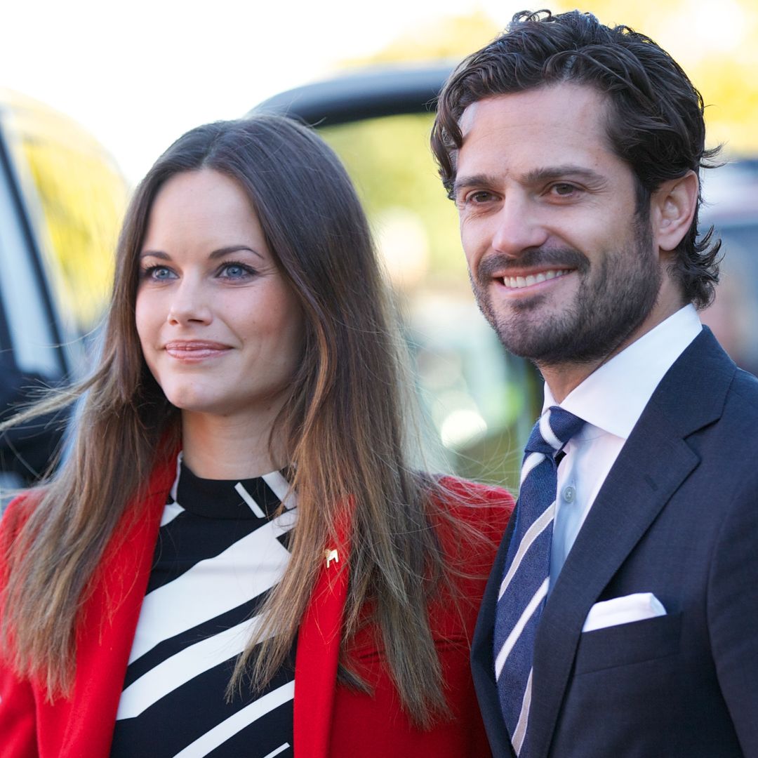 Princess Sofia is glowing mum to baby girl as she leaves hospital - video