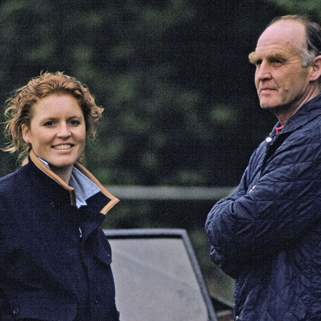 Sarah Ferguson pays heartwarming tribute to late father in rare throwback photo