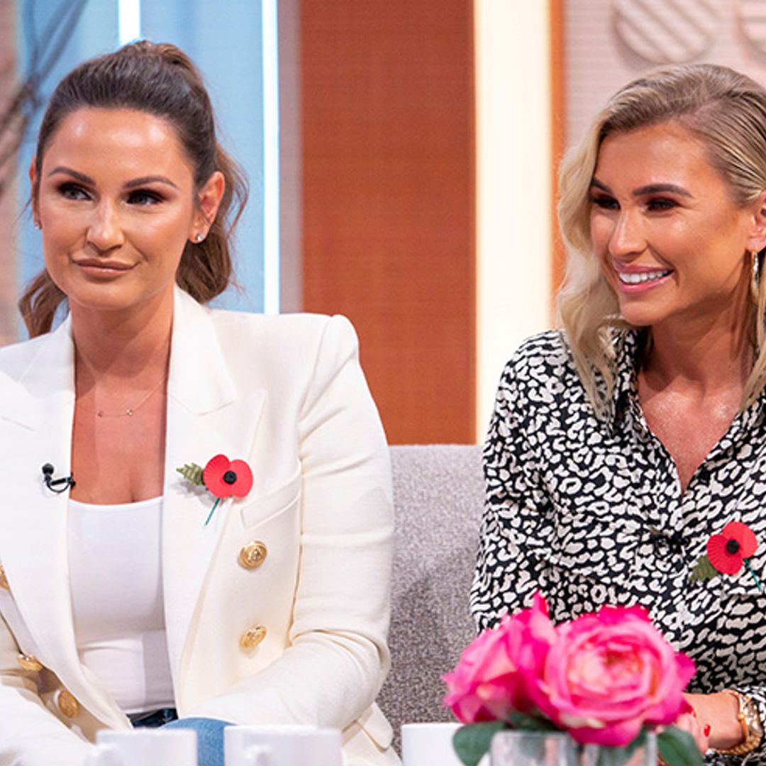Billie and Sam Faiers dress to impress on Lorraine as they discuss motherhood