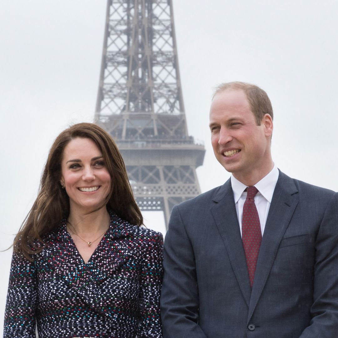 The Prince and Princess of Wales' looks of love in Paris - best photos