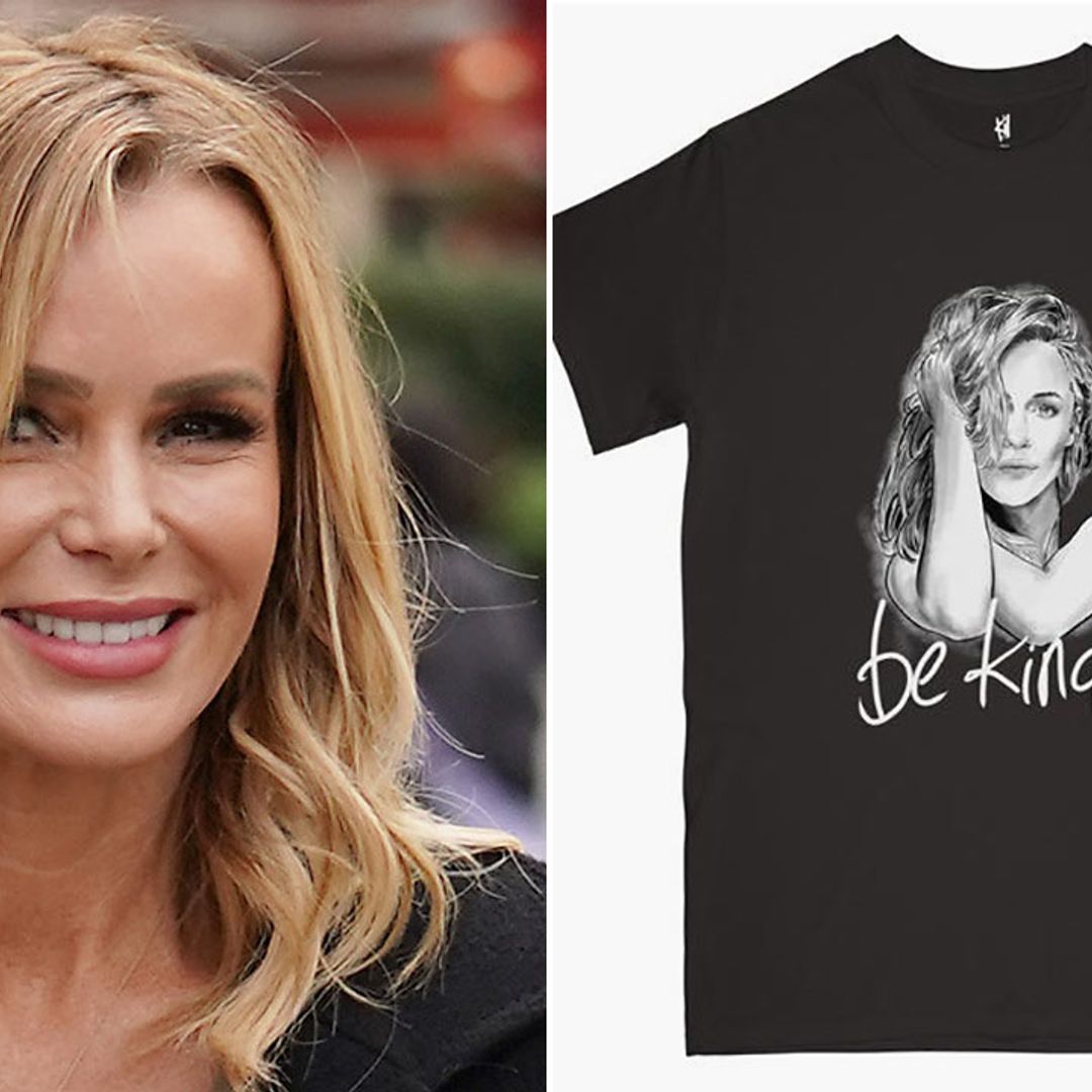 Amanda Holden pays tribute to Caroline Flack with all-black outfit on Heart Radio