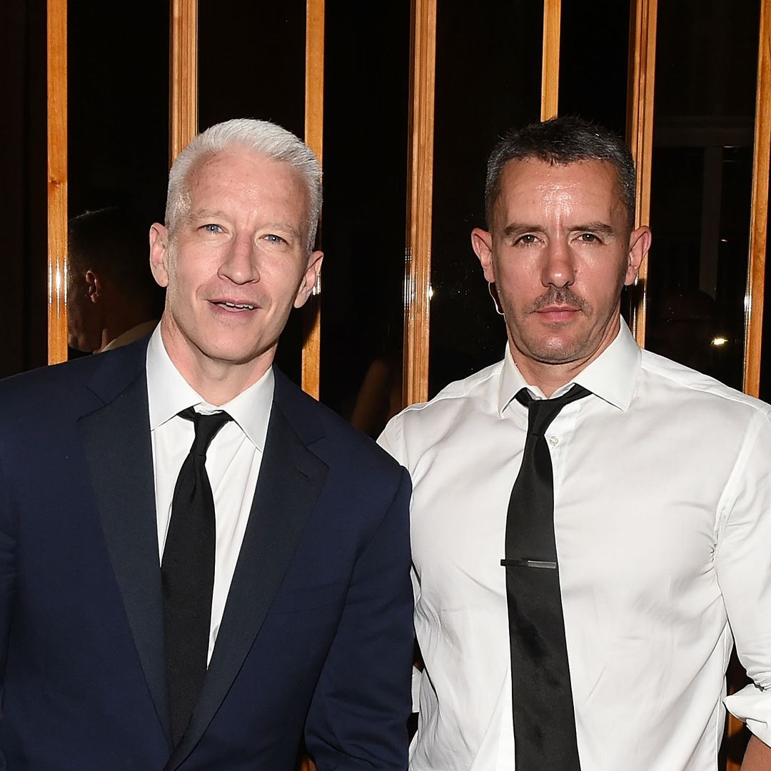 Anderson Cooper poses with ex Benjamin and sons as he shares surprising insight into personal life