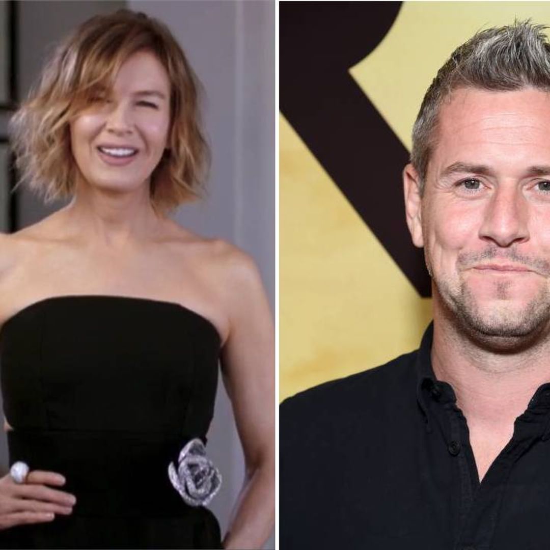 Renee Zellweger hits the beach with Ant Anstead and his son