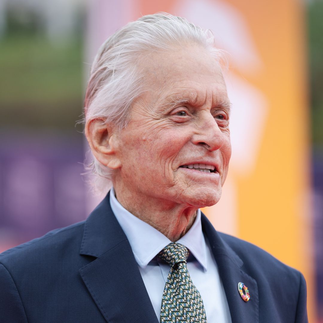 Michael Douglas' granddaughter is her famous dad's twin in latest family photo