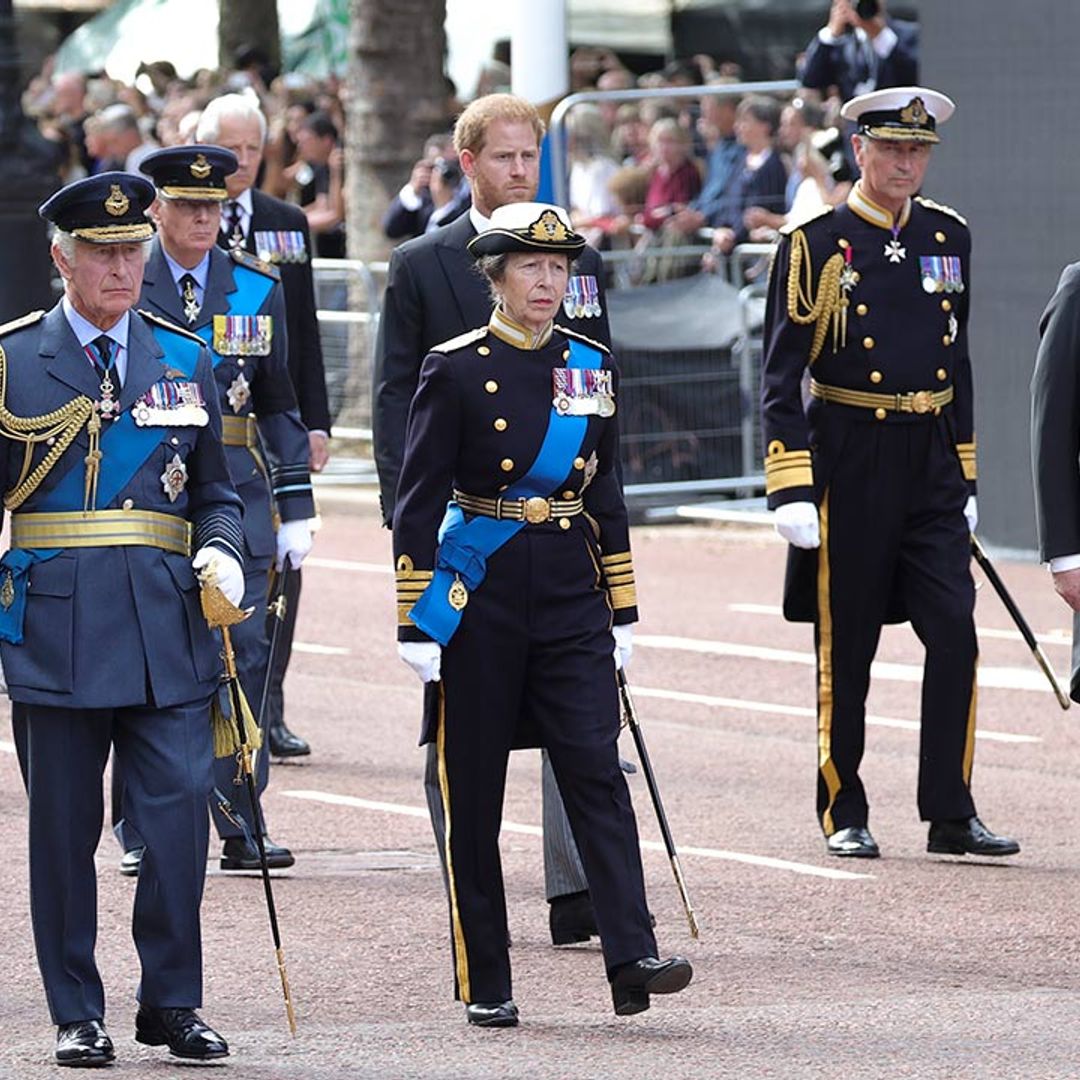 Why Prince Andrew didn't wear a uniform during the Queen's procession to Westminster Hall