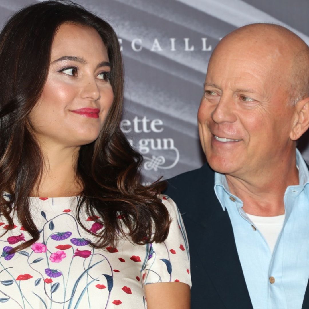 Bruce Willis cuddles with wife and daughter following health diagnosis