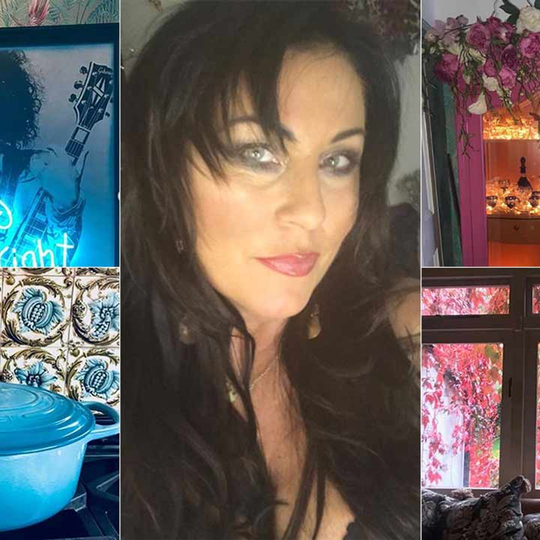 See inside EastEnders star Jessie Wallace's colourful home