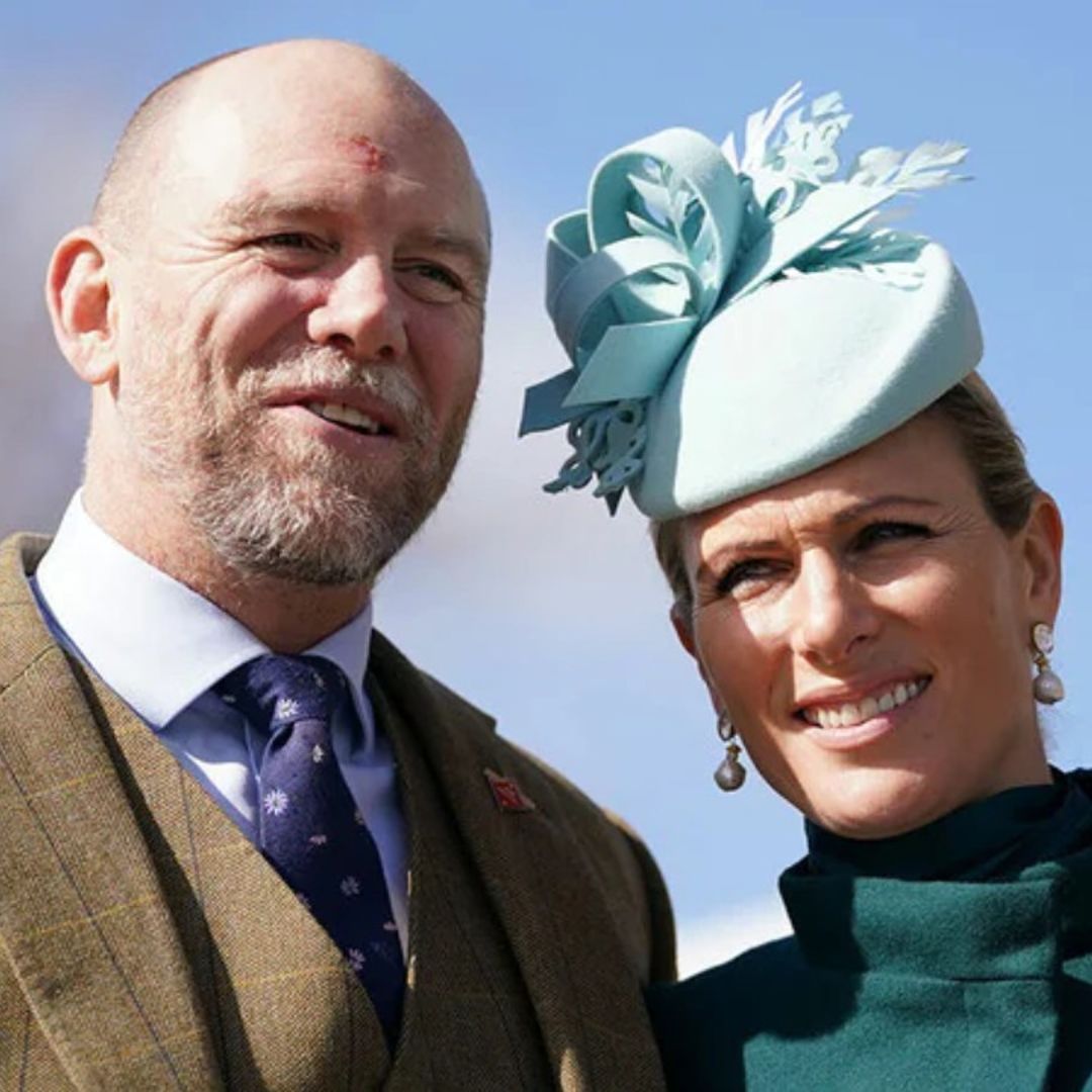 Zara Tindall's husband Mike shows off 'fave' accessory inside Palace - you'll be surprised