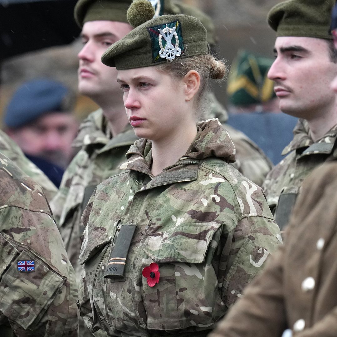 Lady Louise Windsor pictured in military uniform with rumoured boyfriend