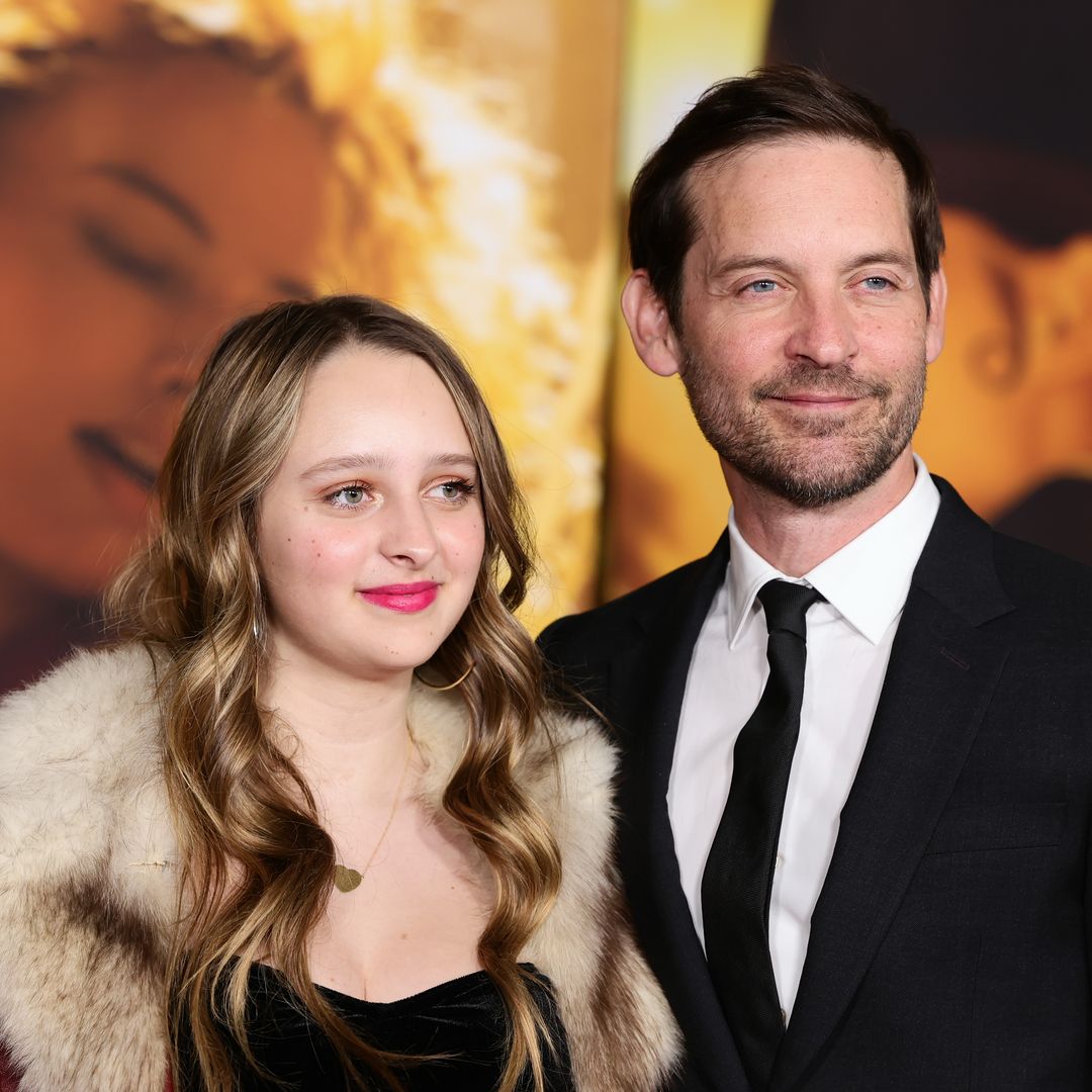 Tobey Maguire and ex-wife Jennifer Meyer share rare photo of daughter Ruby's milestone celebration