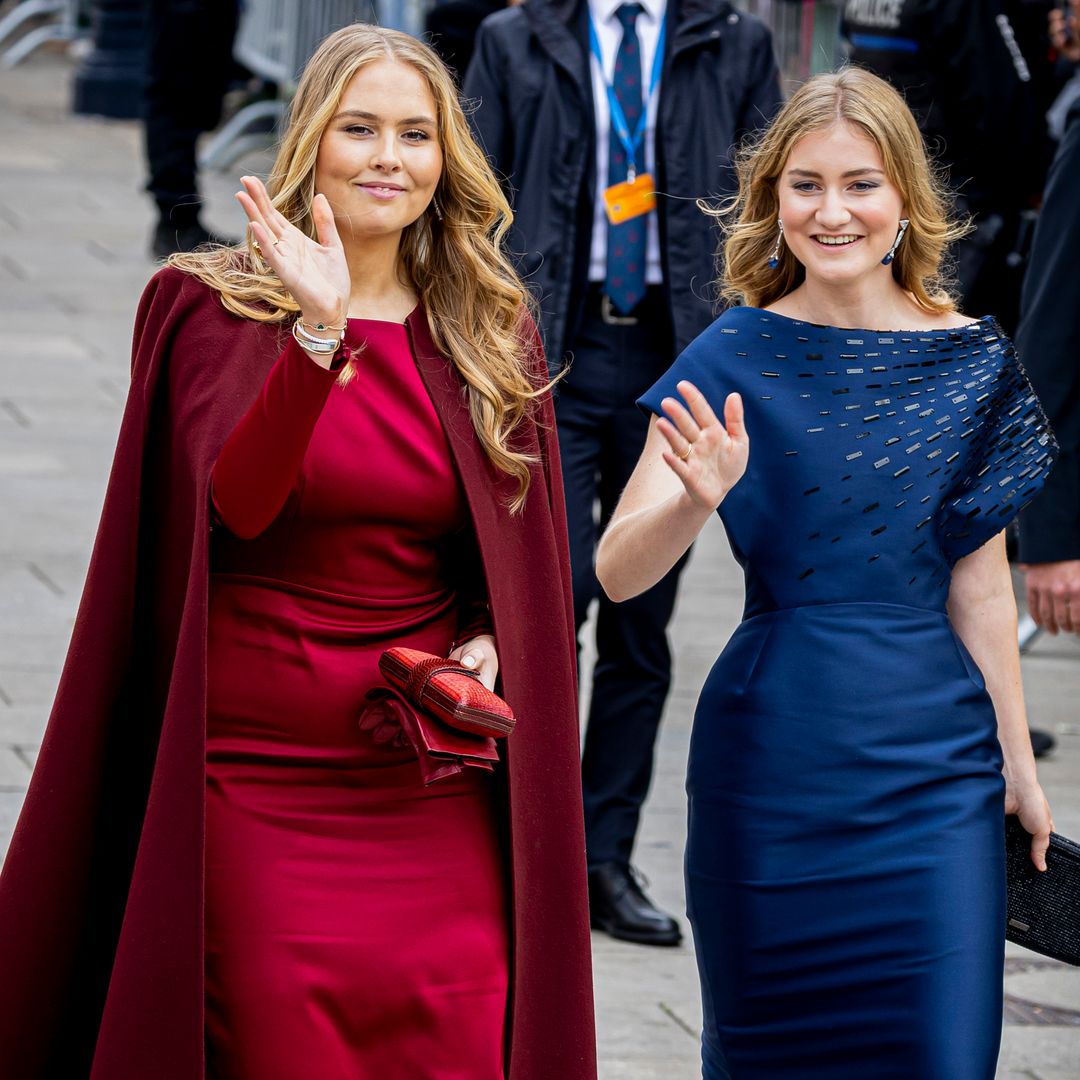 Princess Catharina-Amalia and Princess Elisabeth's dazzling modern royal glow-up in pictures