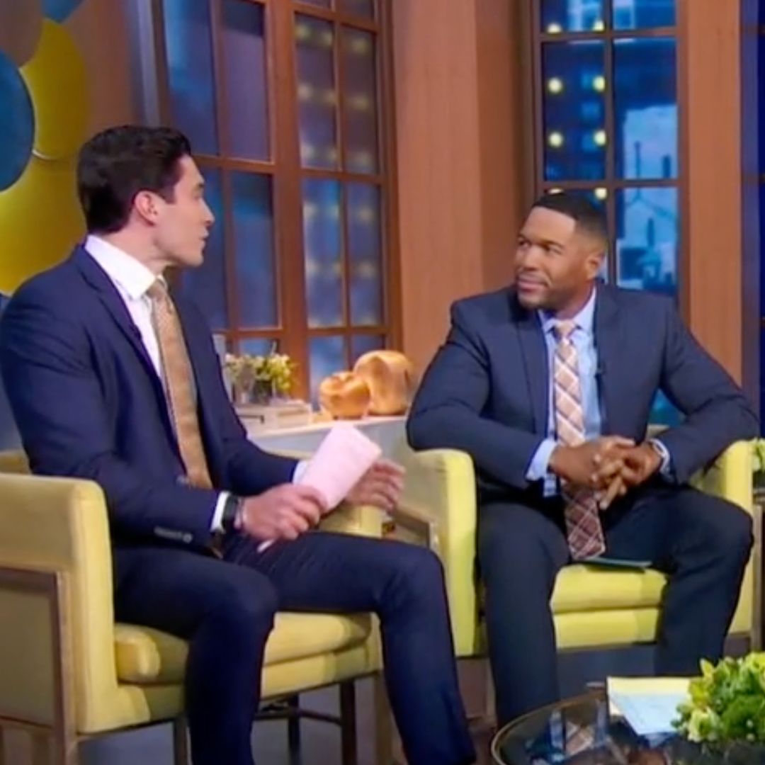 Michael Strahan shuts down GMA's Will Reeve in surprising on-air exchange