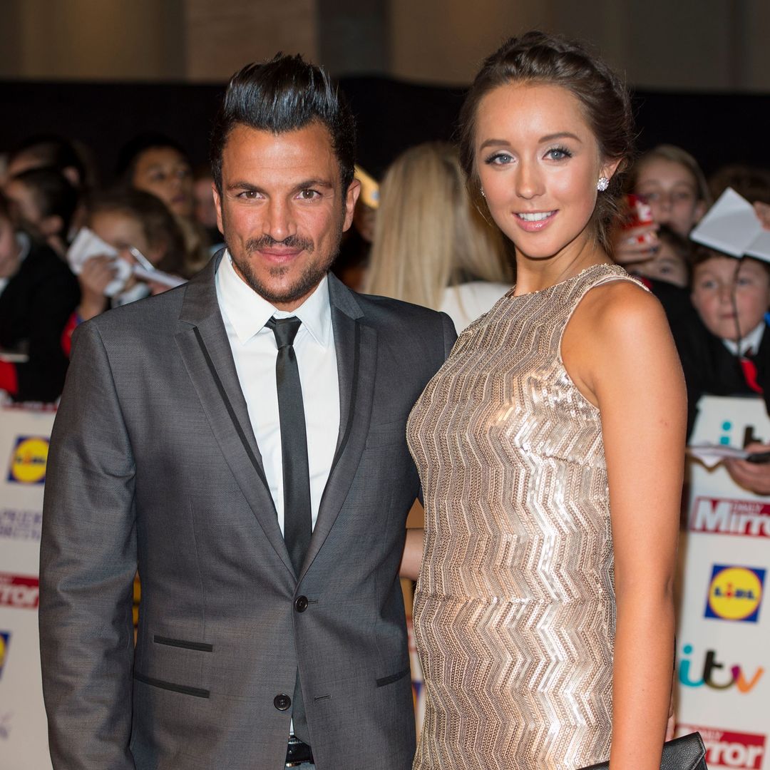 Peter Andre's pregnant wife Emily showcases baby bump on Christmas family outing