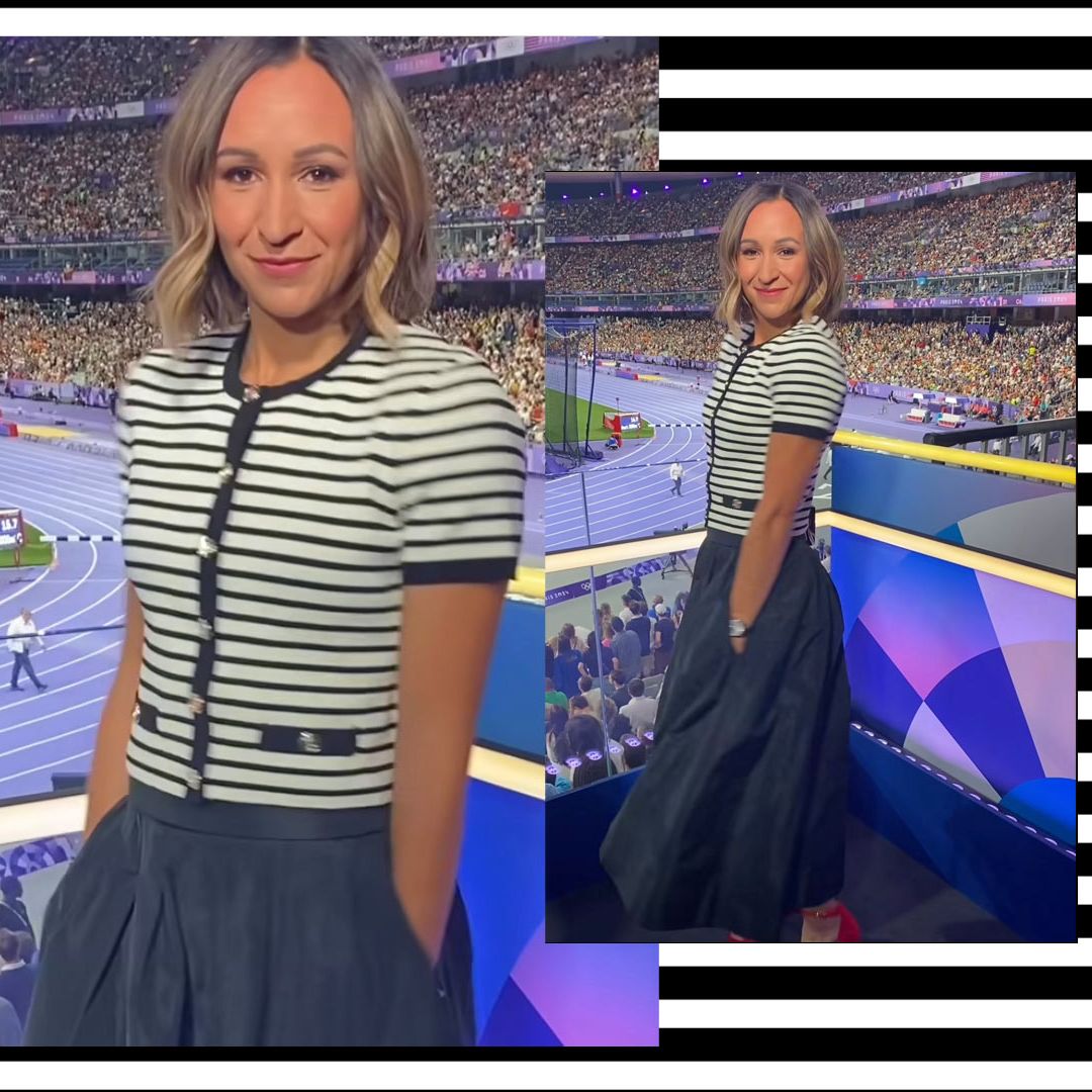 Jessica in Paris! Dame Jessica Ennis' Parisian chic outfit is going straight on my moodboard