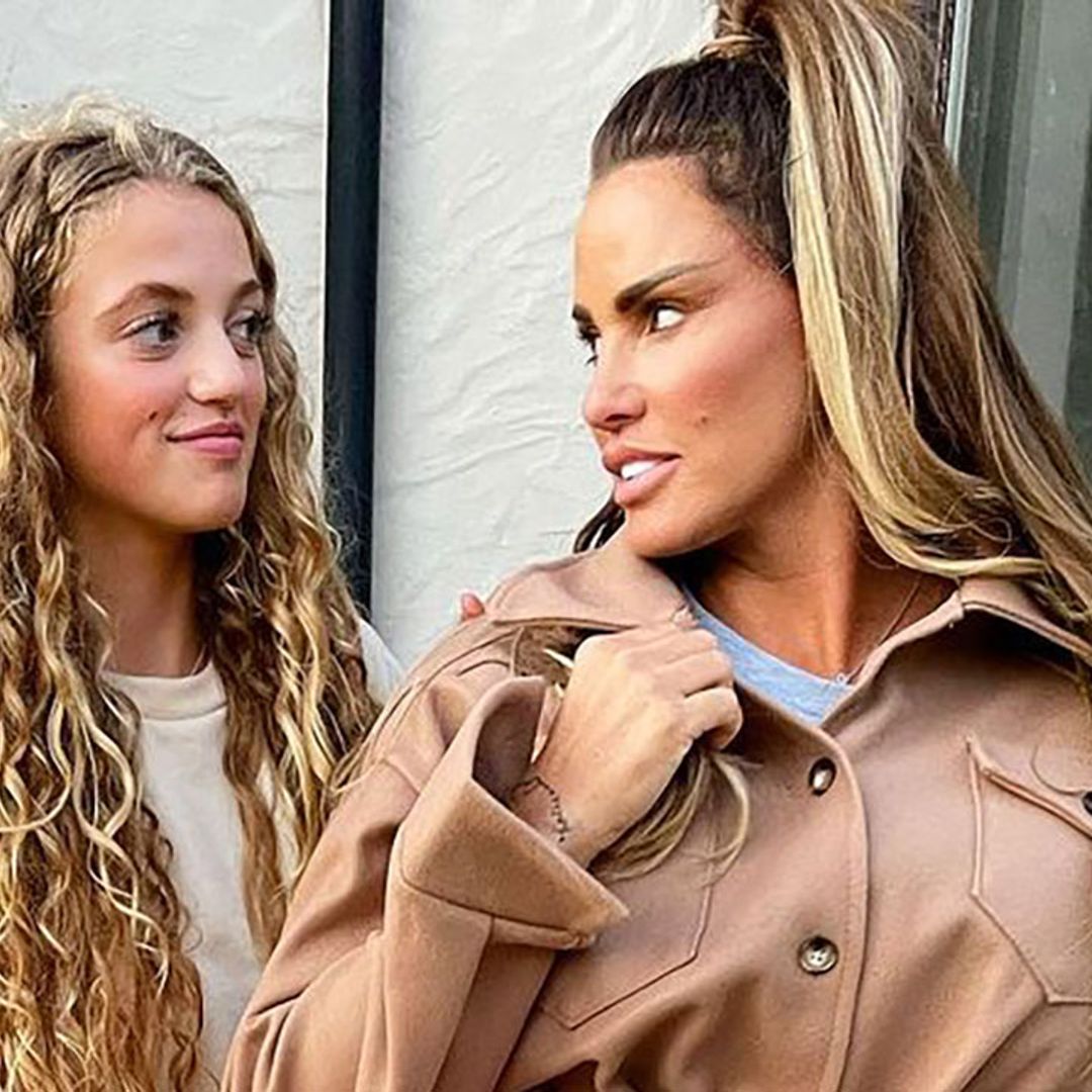 Peter Andre's daughter Princess supports mum Katie Price amid harassment charge