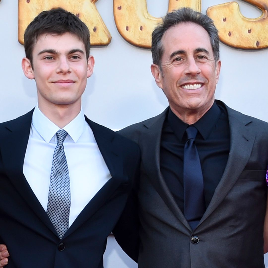 Jerry Seinfeld's son, 18, causes a stir with graduation photo alongside siblings and parents