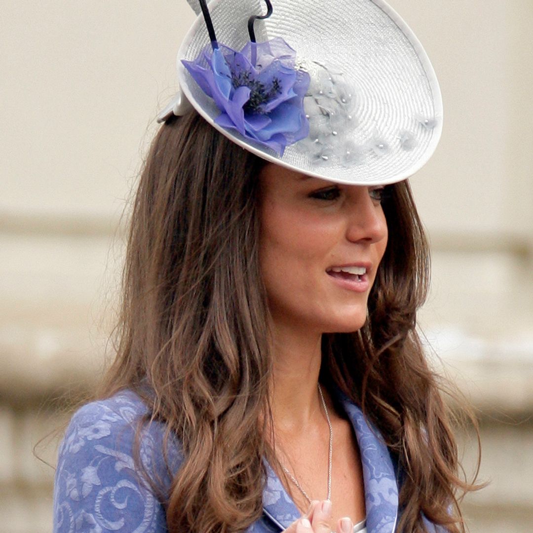 Princess Kate hid silky slip wedding guest dress under waist-defining coat