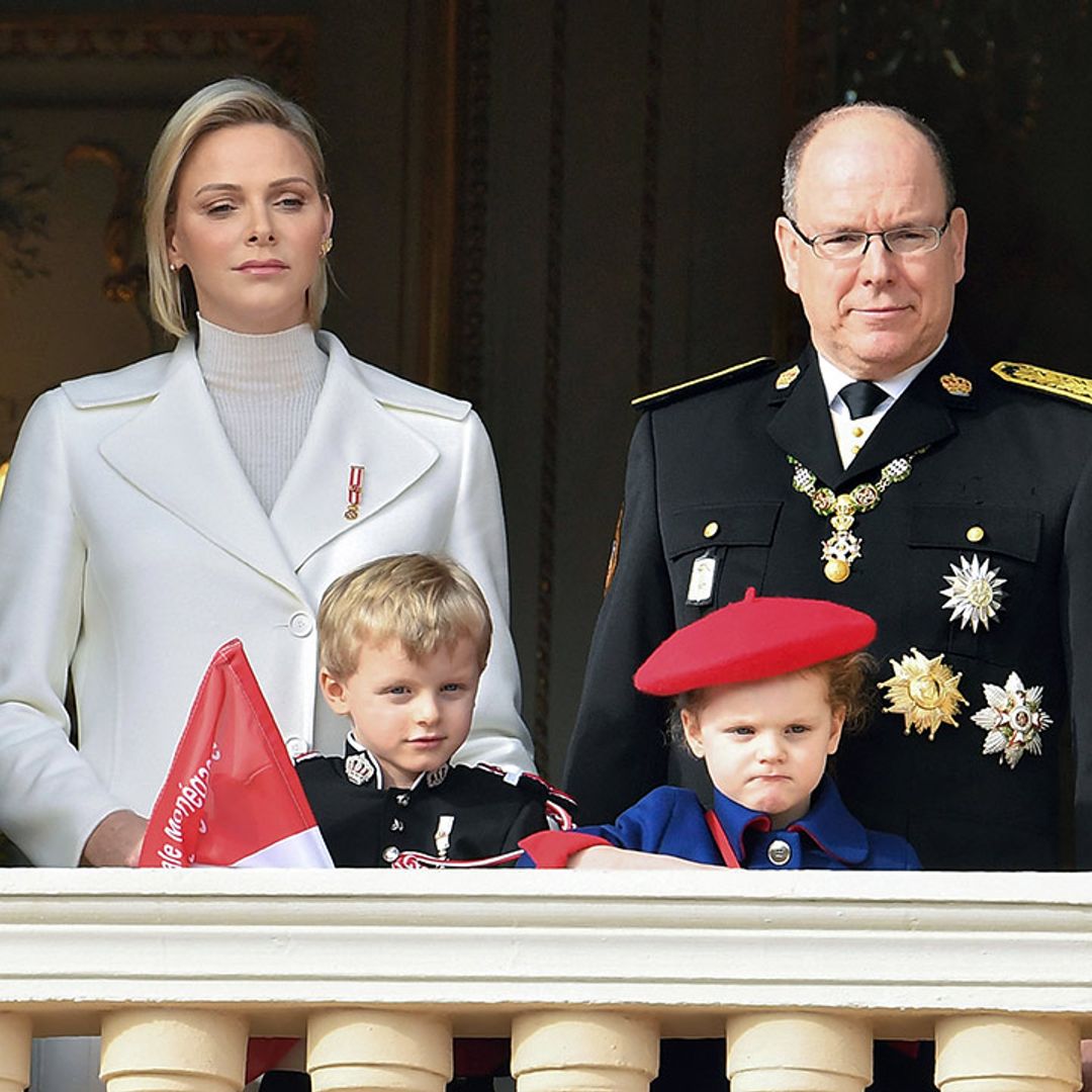Princess Charlene releases adorable Easter snap with children