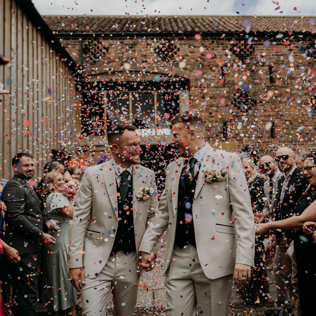 The adoption process nearly cancelled our same-sex Yorkshire barn wedding