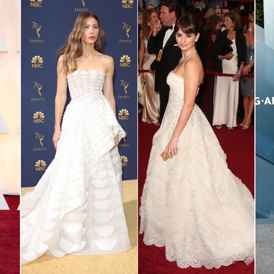 10 Hollywood red-carpet looks that could be bridal: Elizabeth Hurley, Nicole Kidman, Jennifer Aniston and more