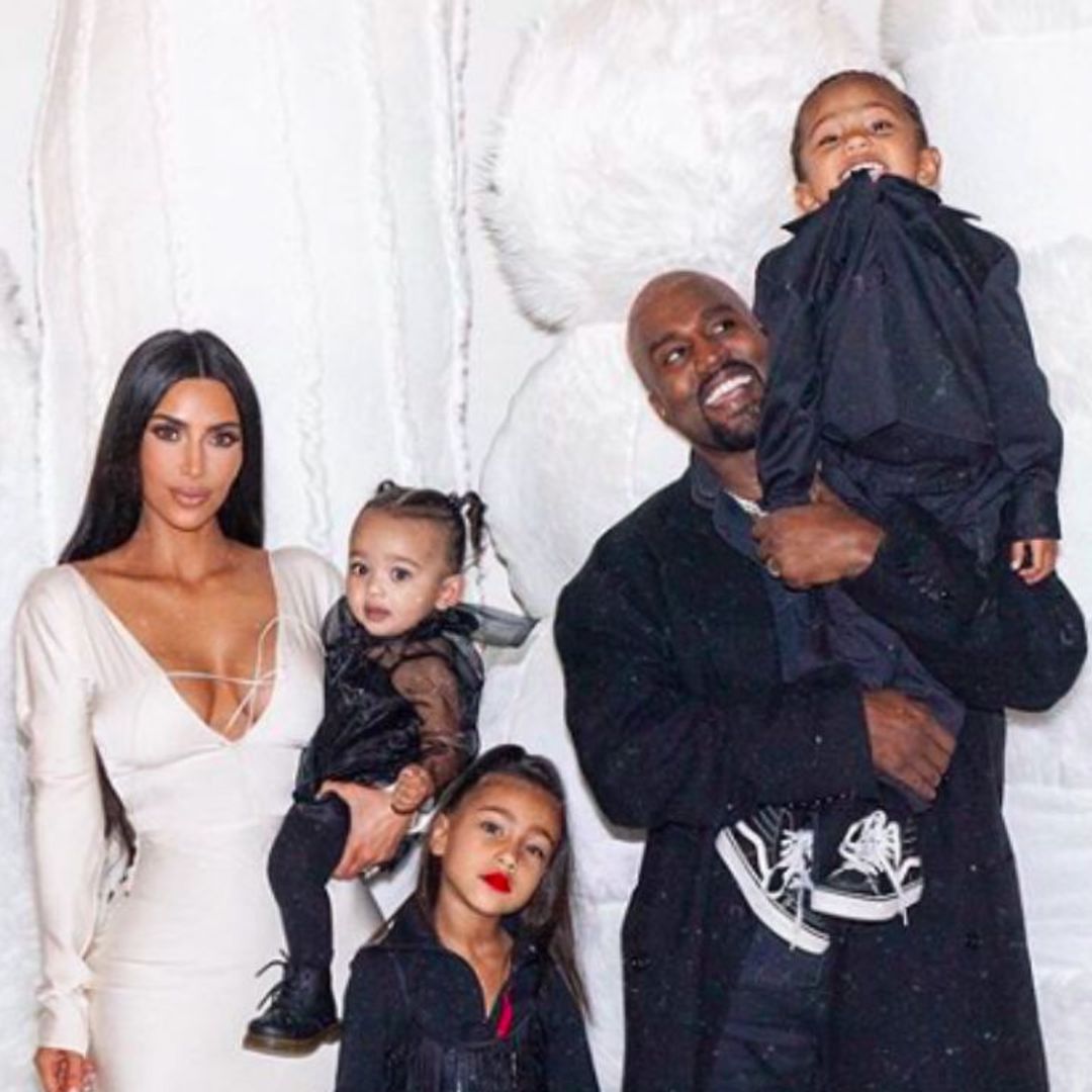 Kim Kardashian causes parenting debate after sharing new photo of her children