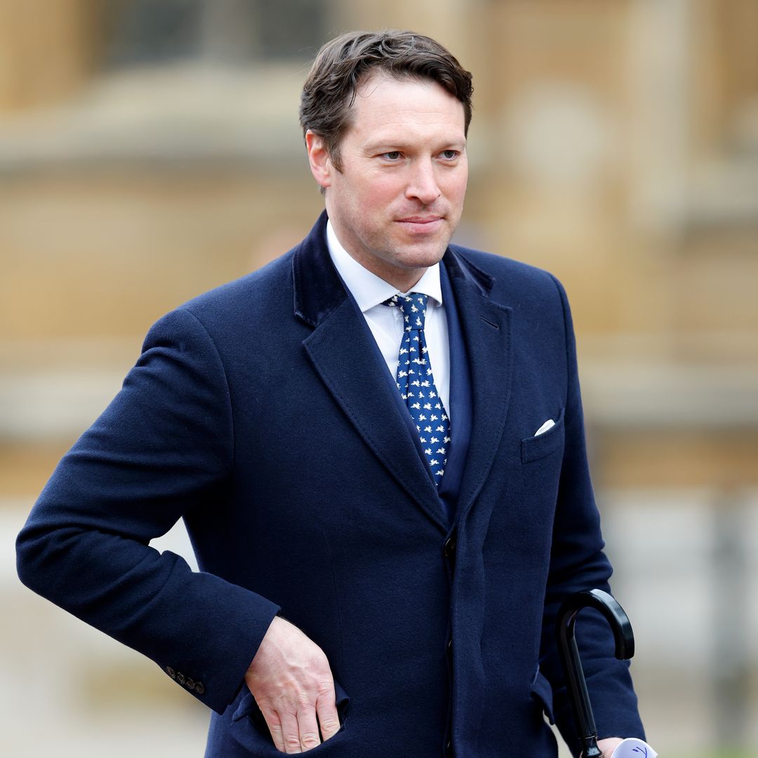 King Charles's equerry Lieutenant Colonel Johnny Thompson marries in high society wedding
