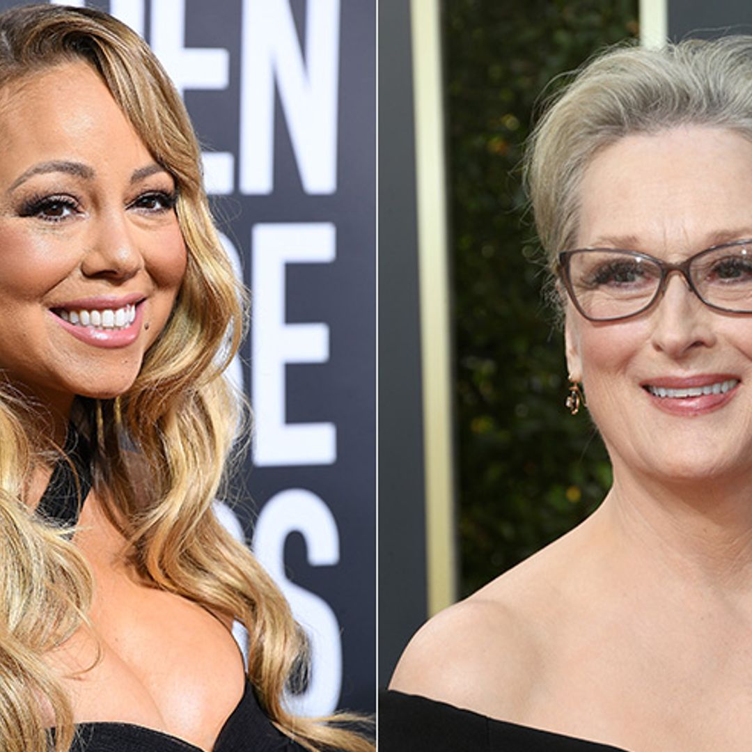 Mariah Carey accidentally stole Meryl Streep's seat at the Golden Globes!
